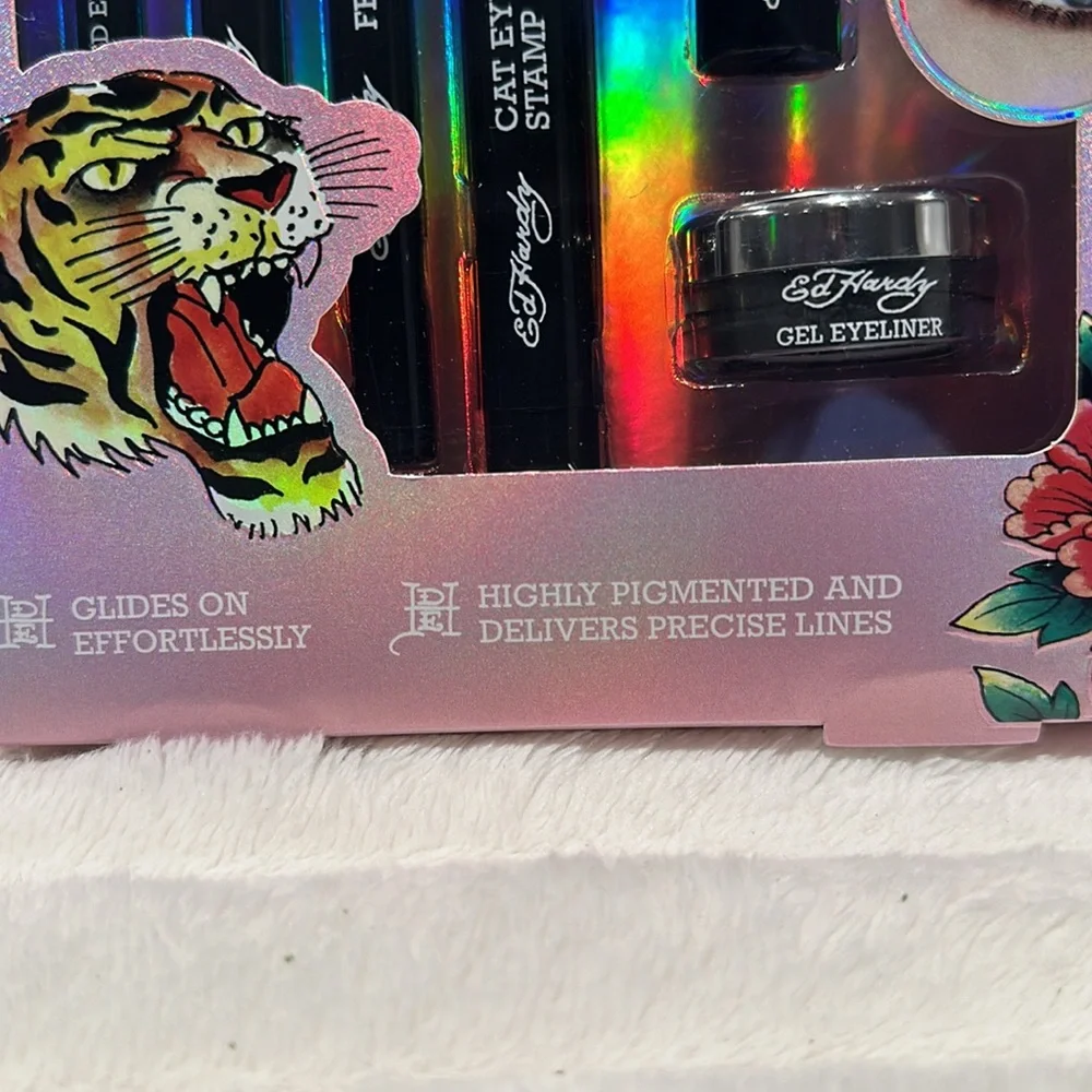 Ed Hardy 6 Piece Eyeliner Essential Set. The Perfect Cat Eye.
